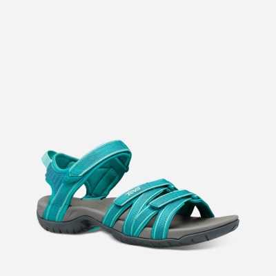 Teva Tirra Women's Turquoise Blue Hiking Sandals CA49827 Canada Online